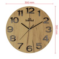 Nástenné hodiny MPM E07M.4222.5390, 30cm 